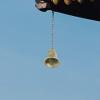 Lucky Brass Drop Bell Pendant for Feng Shui Home Decor view 4