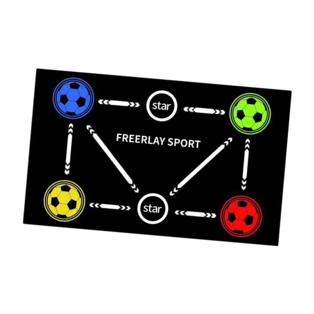 AMSLSIU Indoor Soccer Training Mat, Non-Slip