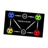 AMSLSIU Indoor Soccer Training Mat, Non-Slip view 1