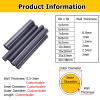 MZZKFC 3K Pultruded Carbon Fiber Tube, Twill Weave, Glossy, 8 x 5 x 1000 mm view 2