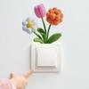 Soft Floral PVC Sticker for Light Switches view 4