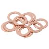 High-Temperature Copper Sealing Washers, Leak-Resistant, for Automotive, Plumbing & Industrial Use, M3–M60 (20 pcs, M4 × 8 mm × 1 mm) view 1