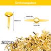 BSTDAYEVER Mini Brads - 200 Pack Gold view 2