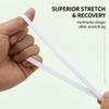 UYVPAER White Elastic Band 6mm Wide, 10m view 4