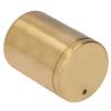 Eminchu Stainless Steel Toothpick Case, for Camping and Hiking, Ergonomic Design, 5.1 oz, Rich Gold view 1