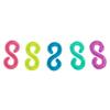 Frewurwer New Great Loom Bands Pack with 375 Colorful S-Clips view 2