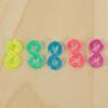 Frewurwer New Great Loom Bands Pack with 375 Colorful S-Clips view 3