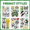 DTYDECLE 6-Piece 2026 World Cup Football Window Stickers view 3