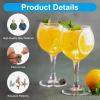 15-Piece Ocean Theme Wine Glass Charms Set view 3