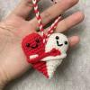 Knitted Heart-Shaped Doll view 2