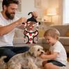 Dog Clothes Hangers, Paw Print Holder, 12-Pack Set view 4