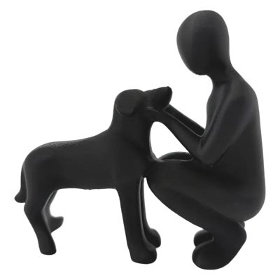 Cute Dog Sculpture Home Decor