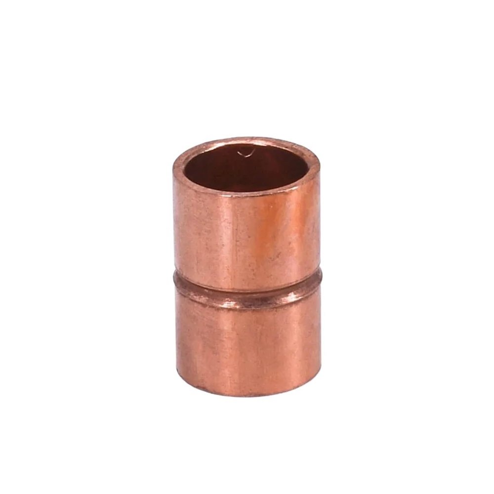 6.35–159 mm (1/4"–6.25") ID Copper End-Feed Solder Straight Coupling, DN80