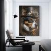 Benoumoney Steampunk Dog Art Print view 3