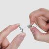 Abaodam 2 Pairs Magnetic Curtain Holders view 4
