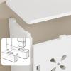 Space-Saving Radiator Cover Shelf, No Drilling, 70 x 80 x 15 cm view 4