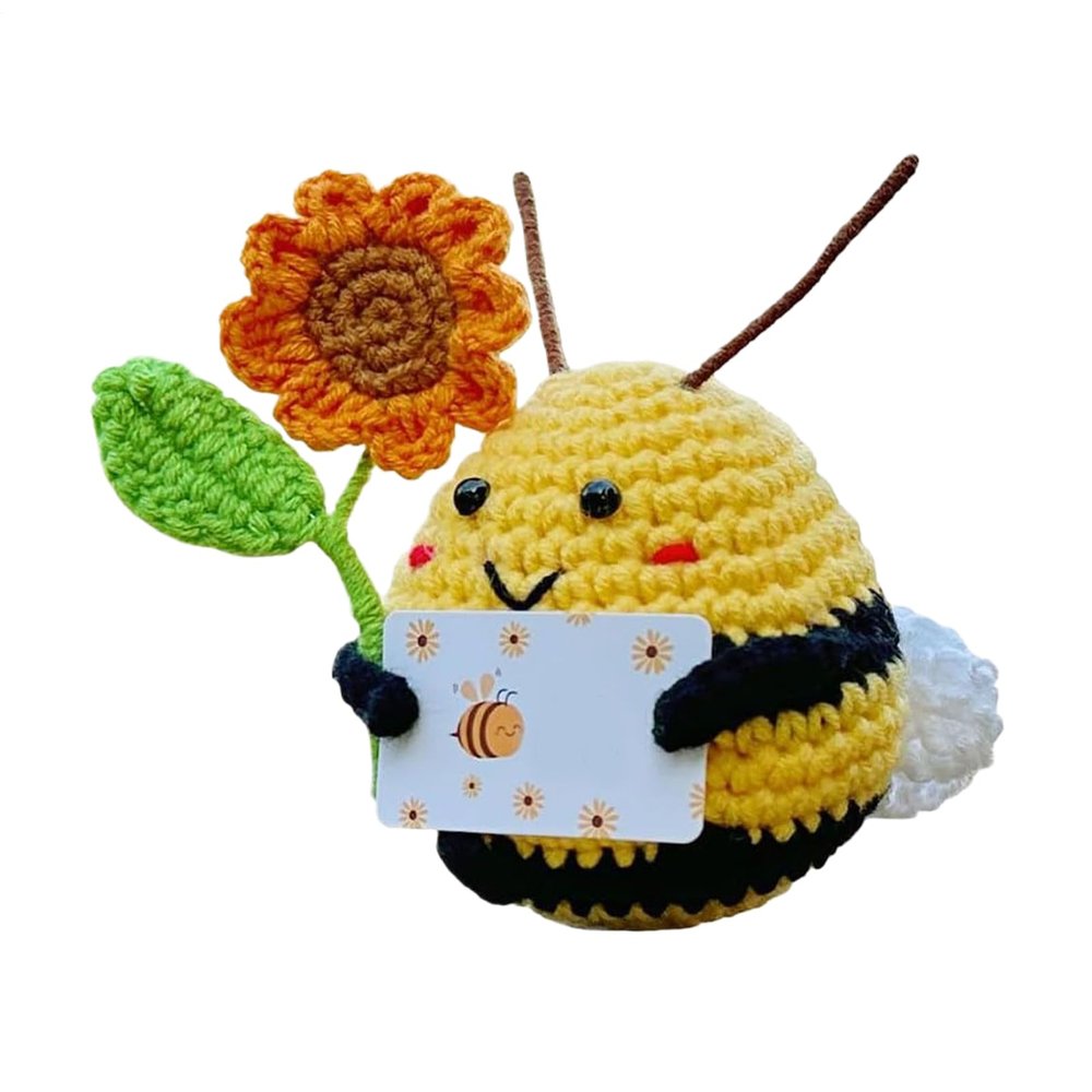 Inspirational Crochet Bee Desk Companion