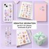 MOLZINY 4-Piece 3D Sticker Set with Cartoon Cats view 4