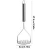 Potato Masher with Non-Slip Grip view 2