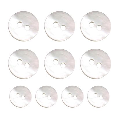 10mm Mother of Pearl Buttons - 10pc