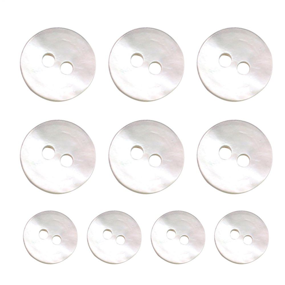 10mm Mother of Pearl Buttons - 10pc