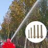 URPIZY Brass Fire Hose Nozzle for Industrial Hoses, 1-1/2" NST (NH), Adjustable Spray Valve, Lightweight Design (1" NPSH/NPT) view 3