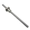 ACVACV 1 pc SFU1605 Rolled Ball Screw C7 with 1605 Flange Single Ball Nut, for CNC RM1605 Linear Guides (750 mm) view 1