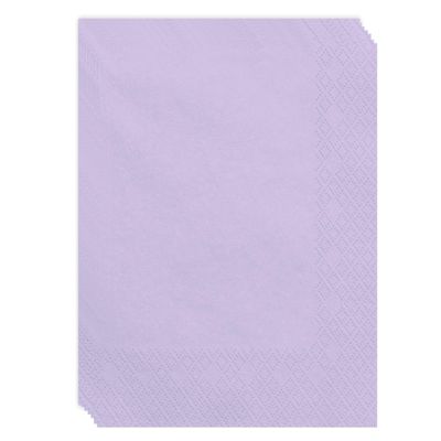 20 Lavender Napkins 33x33 cm