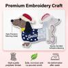 14 Dachshund Iron-On Patches view 4