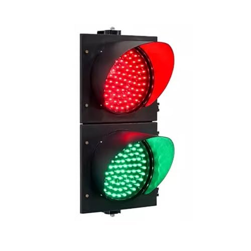 LMMIAOZ Traffic Lights with Remote Control, IP53 Waterproof, for Outdoor Use