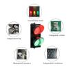 LMMIAOZ Traffic Lights with Remote Control, IP53 Waterproof, for Outdoor Use view 3