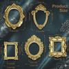 QZKJQDD 5-Pack Mini Vintage Picture Frames view 2