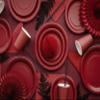 20 Dark Red Napkins 33x33 cm view 3