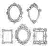 Generic Mini Photo Frame - 5 Pack, Vintage Style Resin view 1