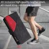 SLWYF Flip Case for Samsung Galaxy A23E/A23S, 9 Card Slots, Stand Function, Retro PU Leather Wallet Case with Zipper and Magnetic Closure - Black view 4