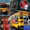 LMMIAOZ 18-Inch Manual/Electric School Bus Stop Sign with Flashing LEDs view 3