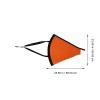OHPHCALL PVC Kayak Anchor Set with Tow Line and Float, Durable PVC and Reinforced Webbing for Stabilizing Inflatable Boats in Wind and While Fishing view 2