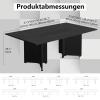 ZRBDDEF Expandable Modular Conference Table for 4–12 People view 2