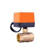 Motorized Brass Ball Valve, 3-Wire 2-Point Control, 220 V/12 V/24 V, 1/2"–2" view 2