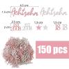 COMOOKA 150 pcs 18th Birthday Girl Glitter Confetti view 2