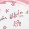 COMOOKA 150 pcs 18th Birthday Girl Glitter Confetti view 4