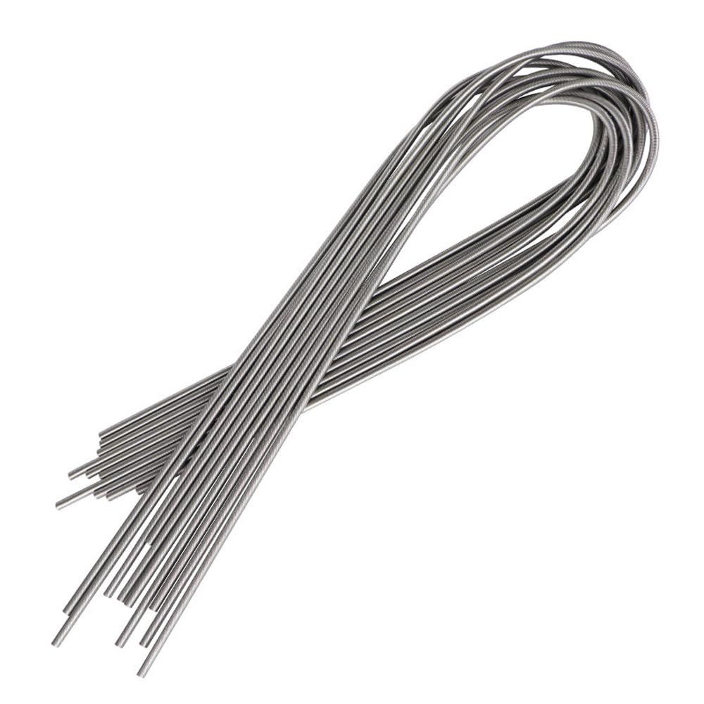 Purzen 304 Stainless Steel Extension Spring for Protecting Cables, Hoses and Wires, 1 mm x 10 mm x 2 m