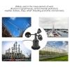 0–70 m/s Wind Speed Sensor, 5–30 V DC Pulse Output, Three-Cup Anemometer view 4