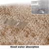 Indoor Entrance Mat, Short Pile, Non-Slip, Microfiber, Yellow, 80 x 80 cm view 4