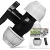 Instalguru PE Pipe Ball Valve, 25 mm, PN10, Compression Fitting view 1