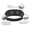 Xiuganpo Frameless Full-Color LED Glasses, 4 Modes for Parties and Music Festivals, 12 x 36, ABS Plastic view 2