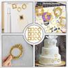 Akfldms Vintage Frames, 12 Miniature Picture Frames view 4