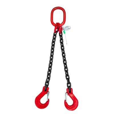 Heavy-Duty 3-Ton Alloy Steel Lifting Chain Sling with Hooks