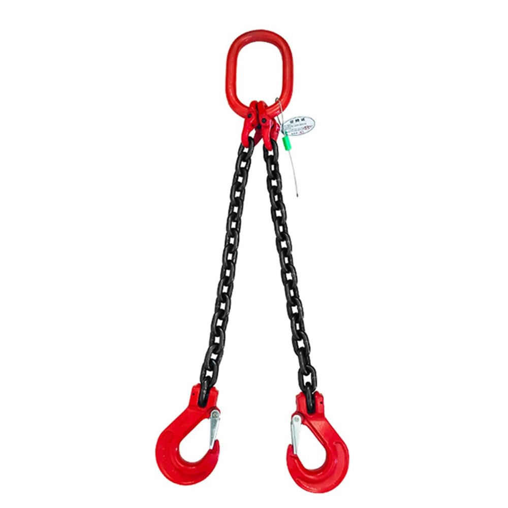 Heavy-Duty 3-Ton Alloy Steel Lifting Chain Sling with Hooks