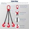 Heavy-Duty 3-Ton Alloy Steel Lifting Chain Sling with Hooks view 3